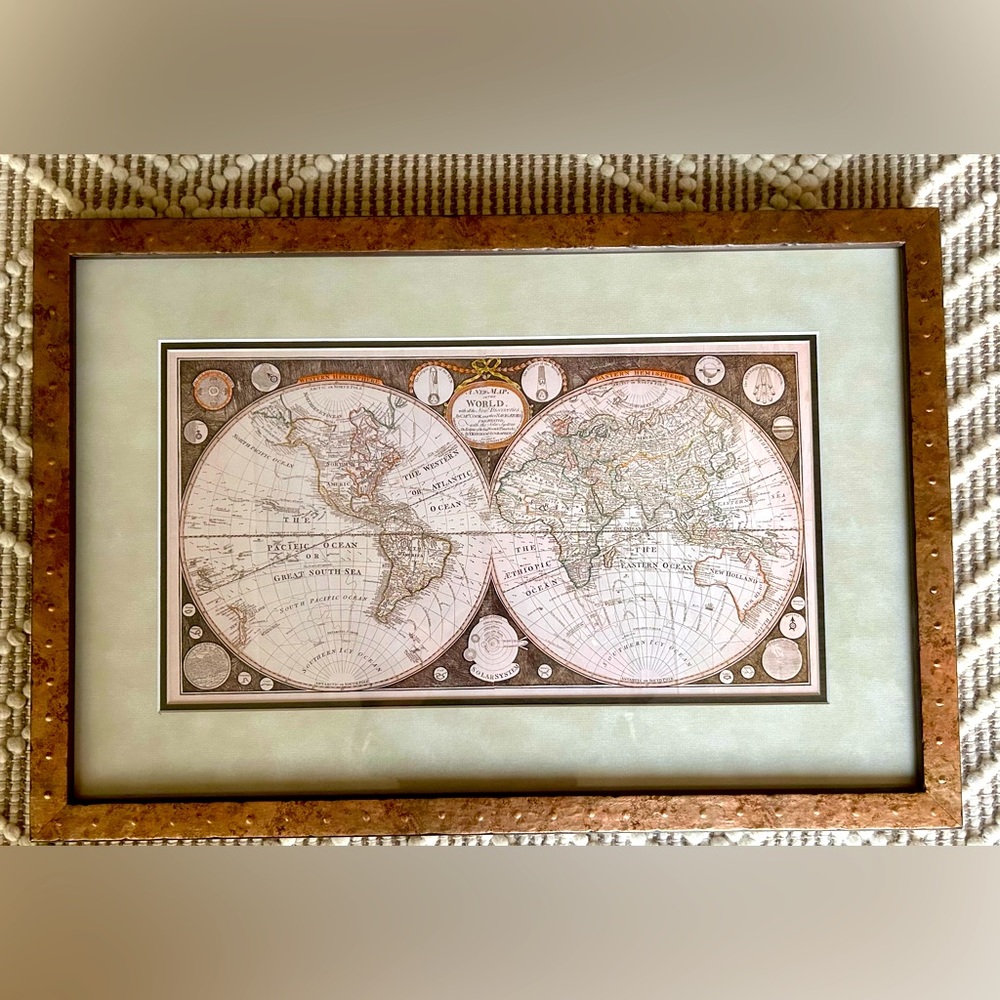 1799 World Map